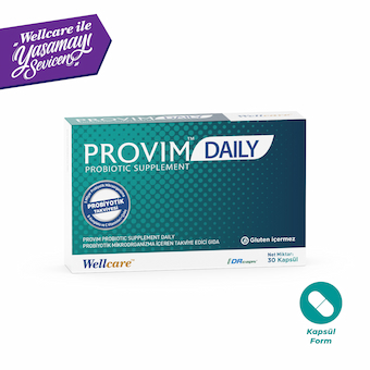 Wellcare Provim Günlük Probiyotik 30 Kapsül
